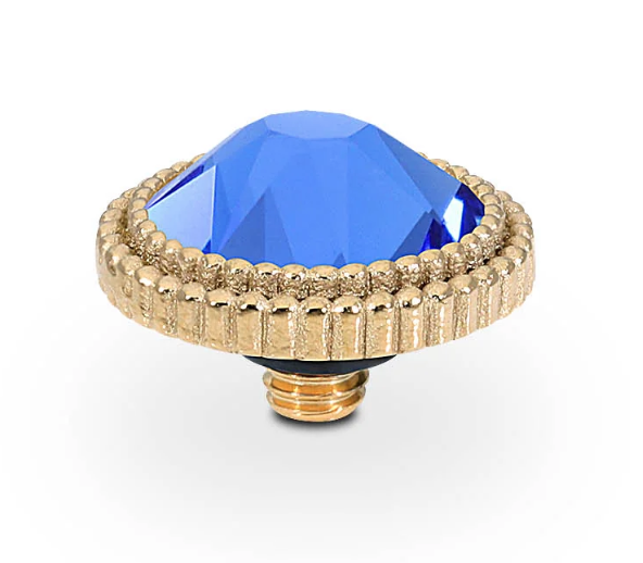 Topper Fabero Flat Gold Sapphire