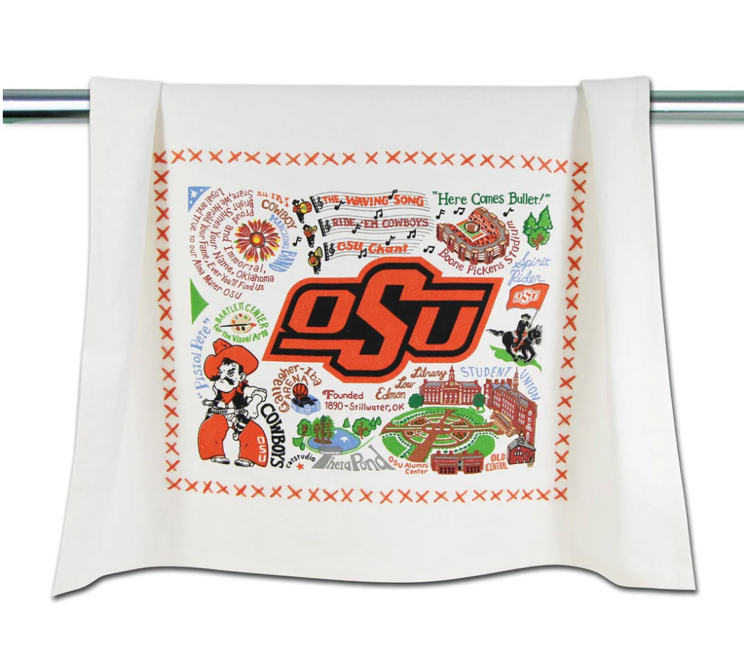 Oklahoma State University Dish Towel