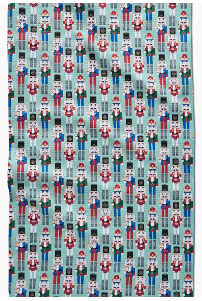 Nuts Cracking Tea Towel