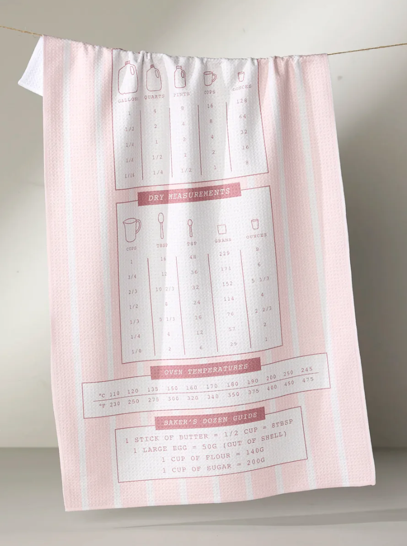 Cheat Sheet Tea Towel
