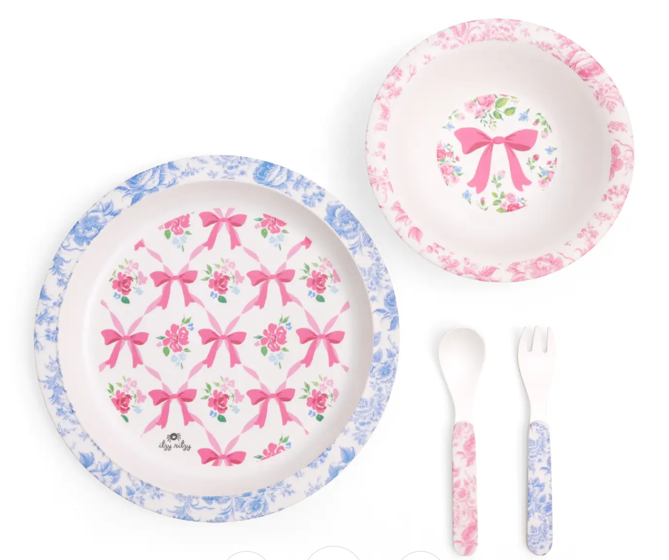 Itzy Bistro Set Ribbons & Roses
