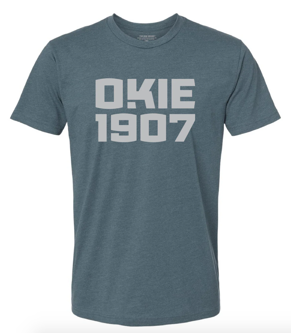 Okie 1907 Graphic Tee Slate