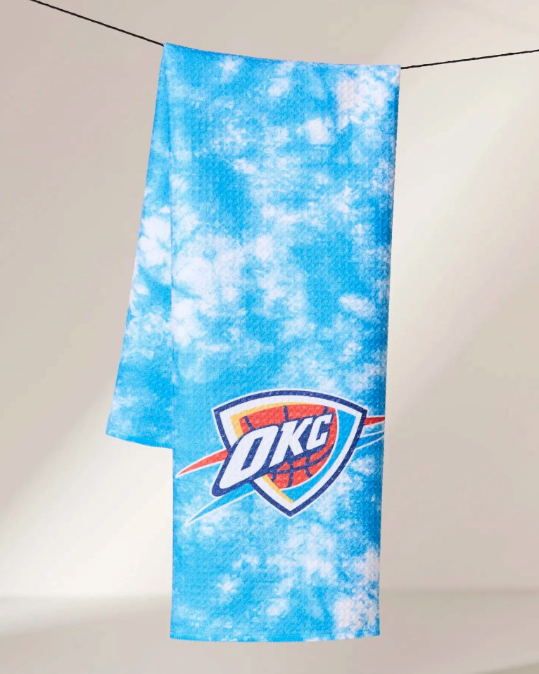 OKC Flash Tea Towel