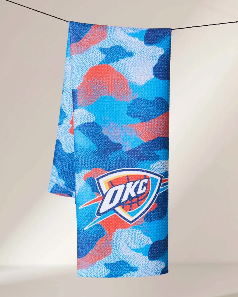 OKC Camo Tea Towel