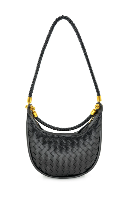 Woven Hobo Black
