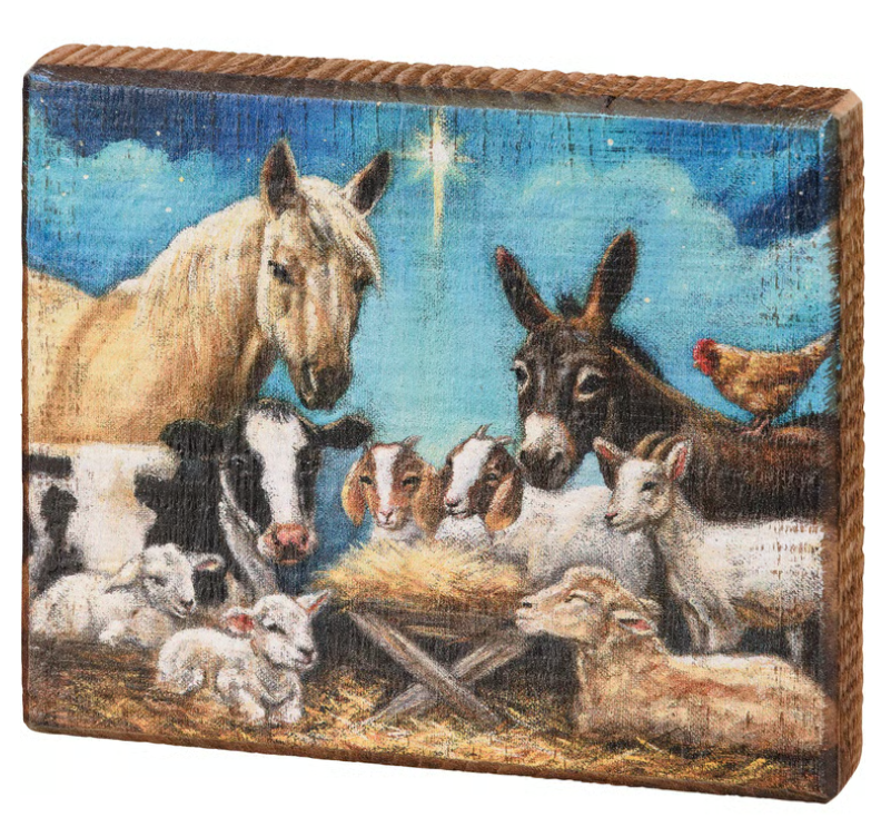 Block Sign Nativity