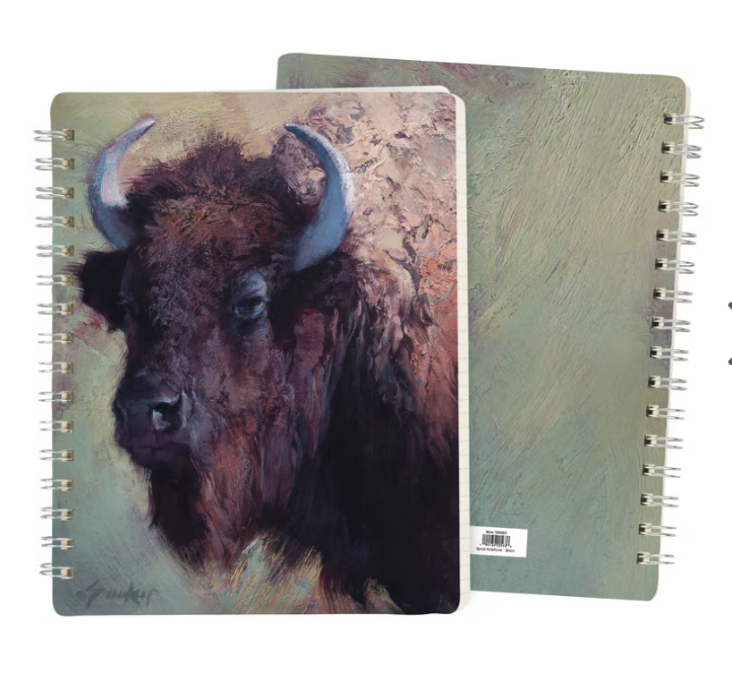 Bison Spiral Notebook