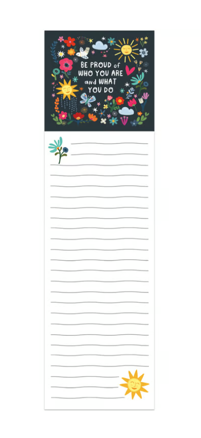 List Notepad Proud