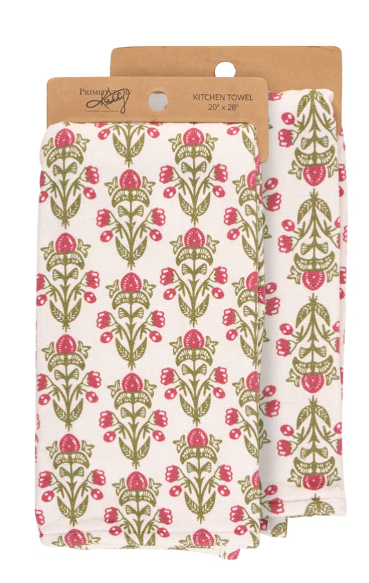 Floral Kitchen Towel