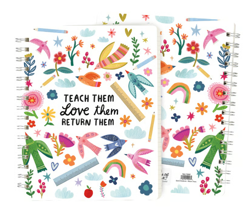 Teach Them Spiral Notebook