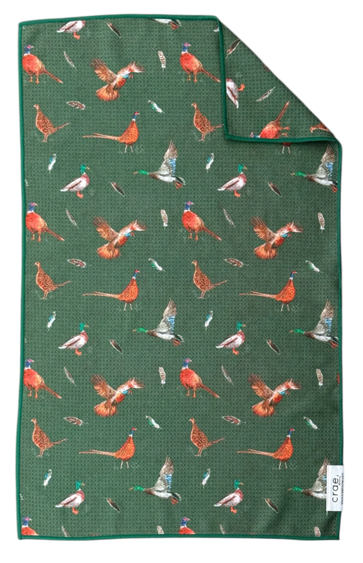 Pheasant Reversible Hand Towel
