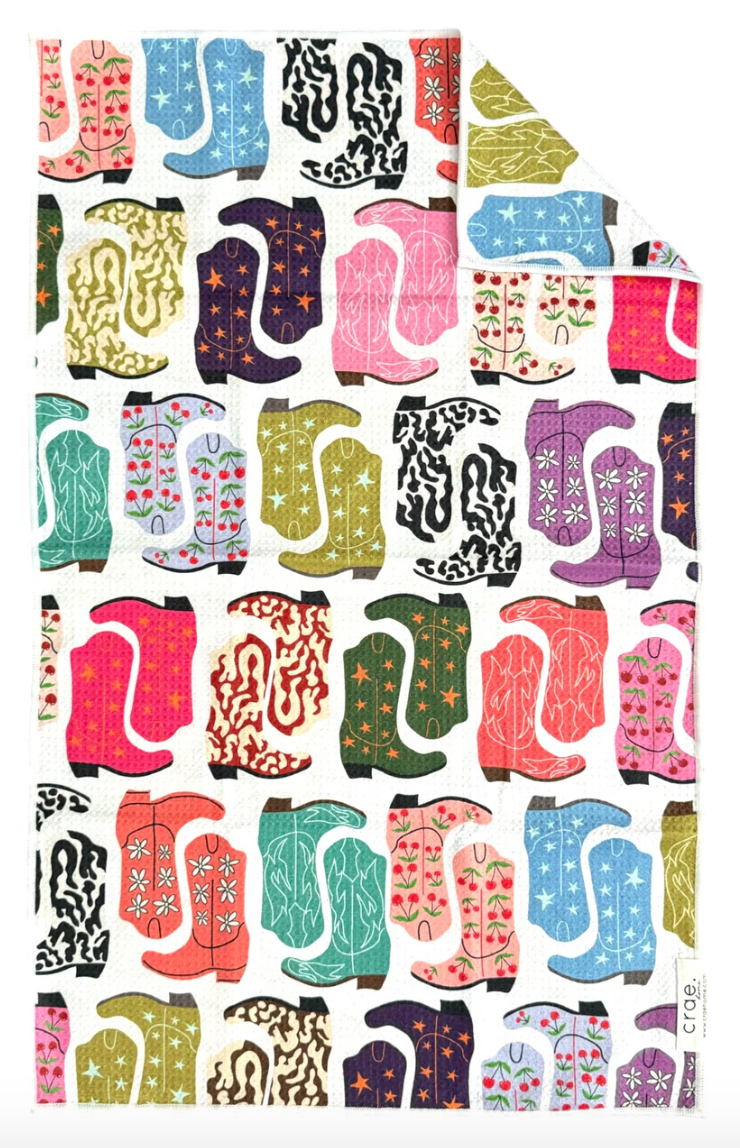 HoeDown Reversible Hand Towel