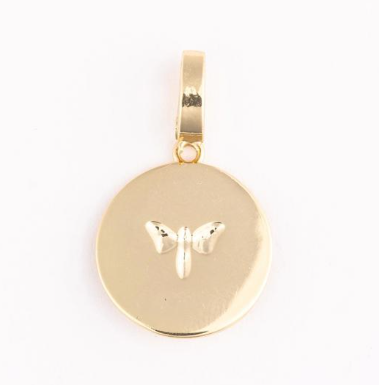 Luxe Sophie Charm Butterfly Coin