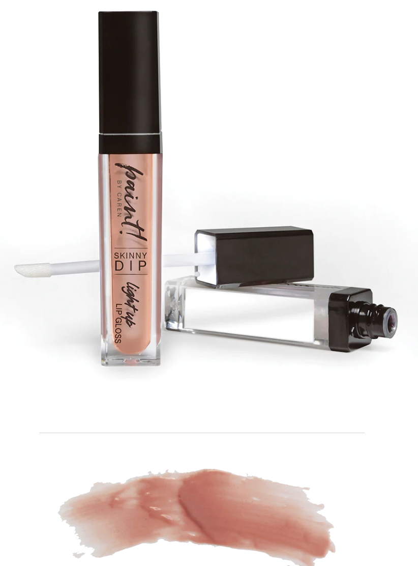 Paint! It Pretty Light Up Lip Gloss-Skinny Dip