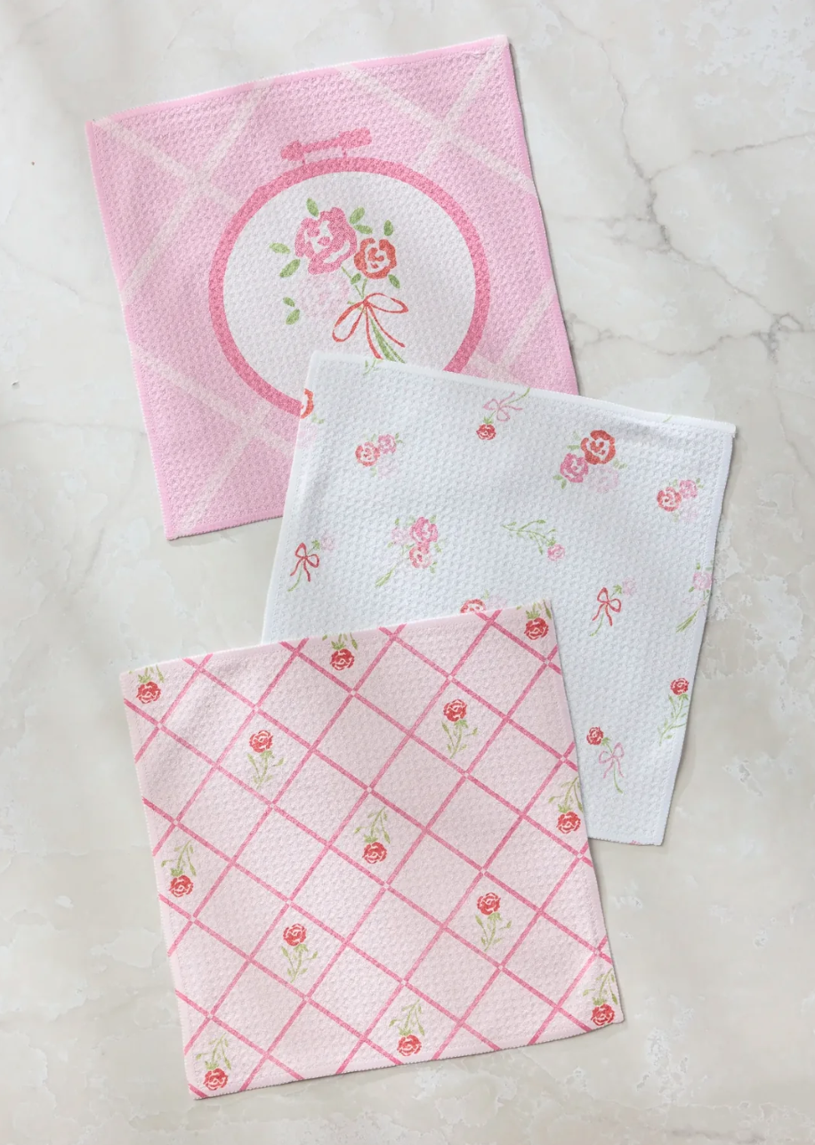 Grannys Embroidery Dishcloth