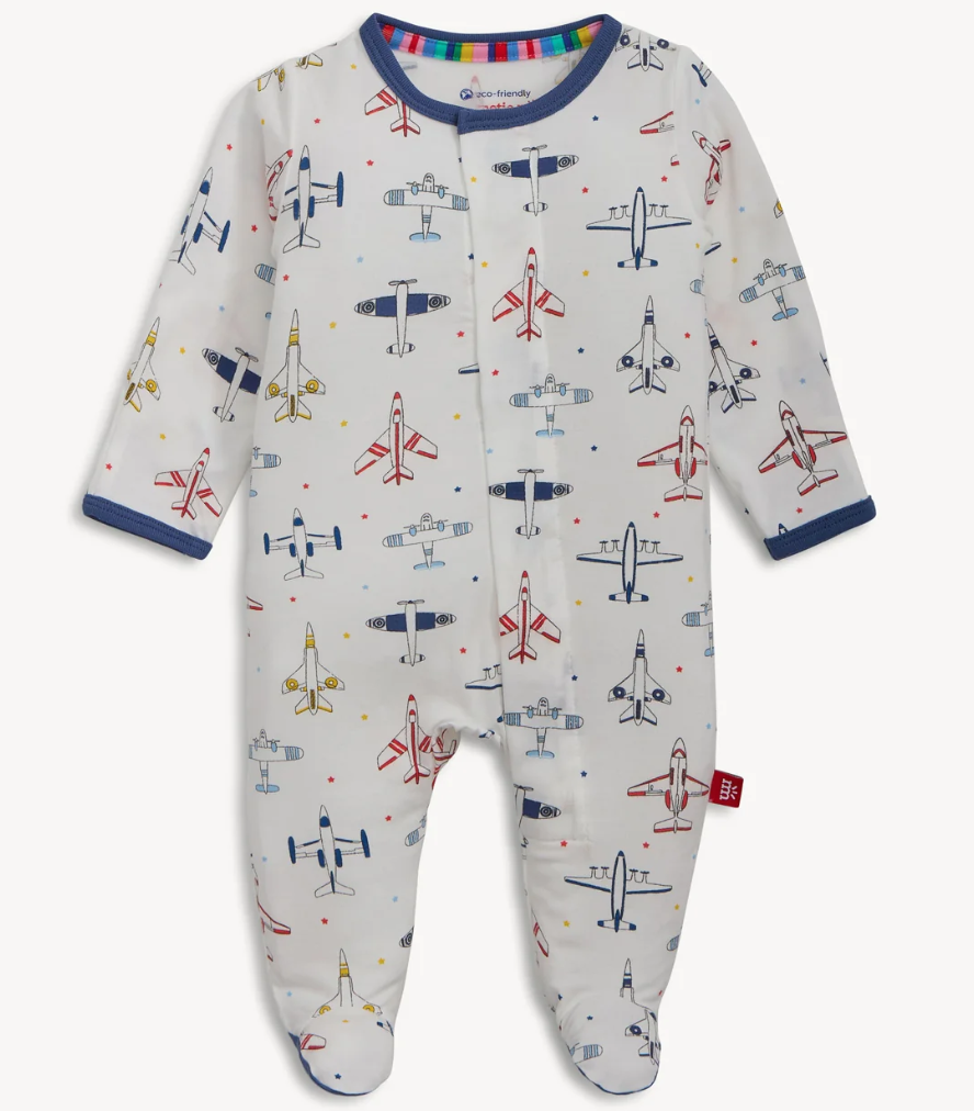 Just Plane Fun Modal Magnetic Footie