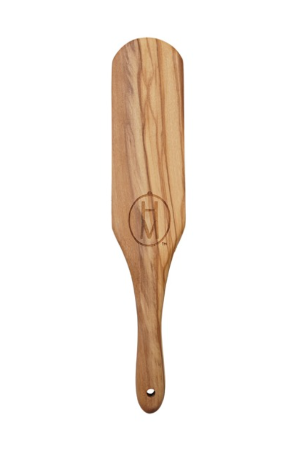 10"L x 2"W Olive Wood Serving Spatula