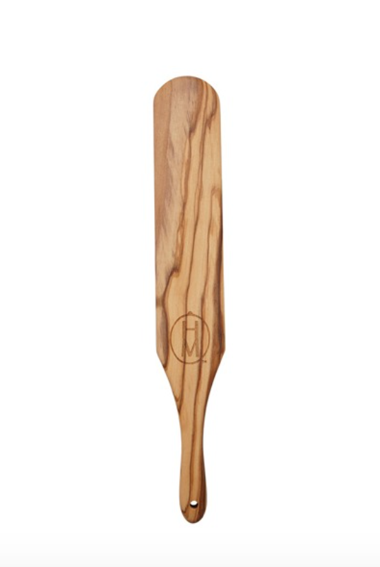 13"L x 2"W Olive Wood Serving Spatula
