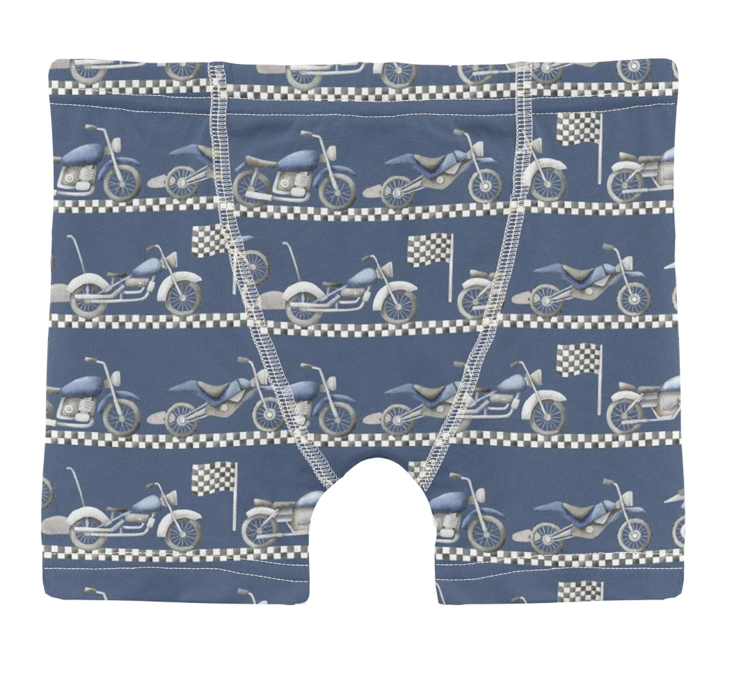 Boys Boxer Briefs Denim Motorcycles
