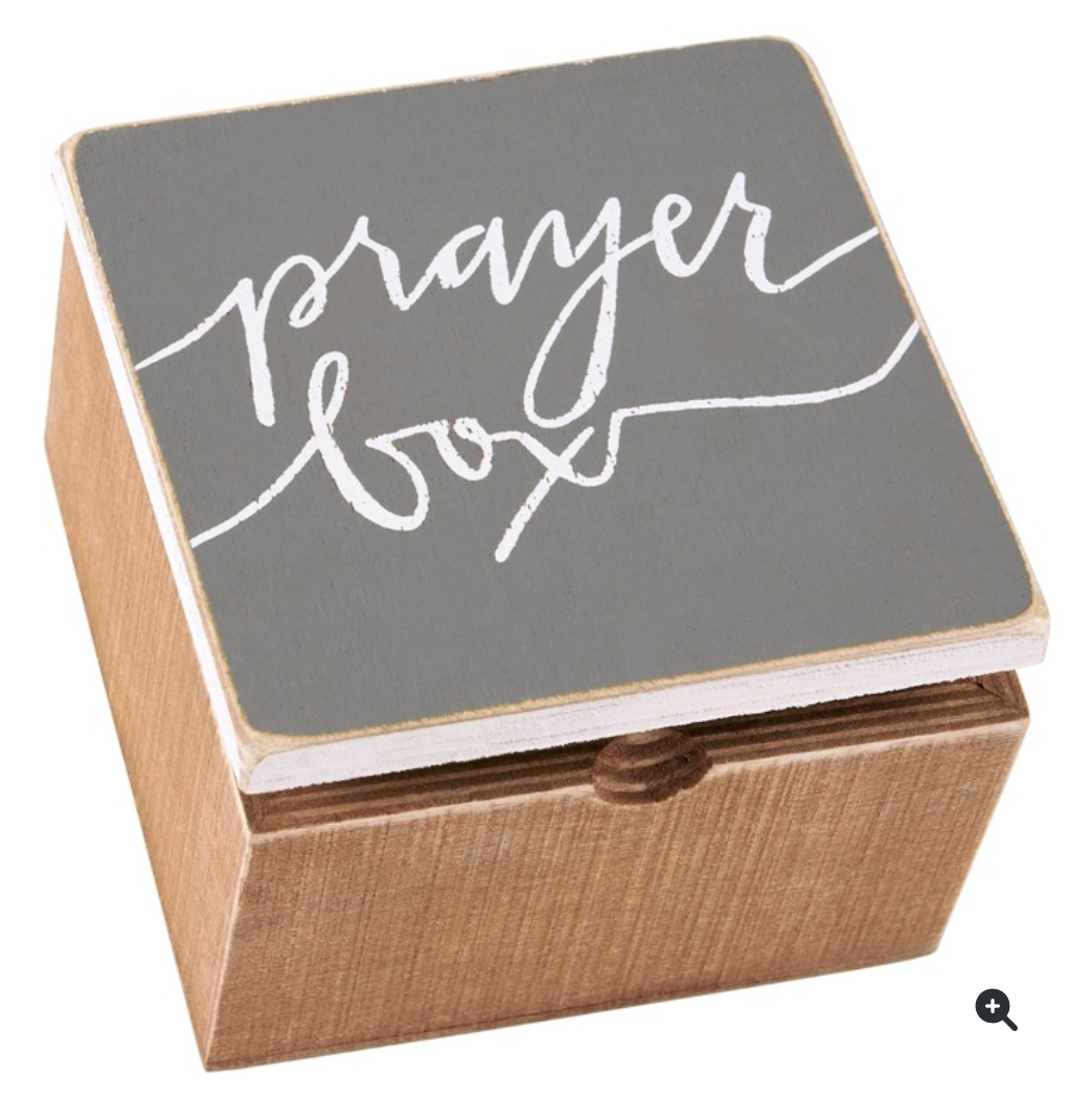 Hinged Box Prayer Box