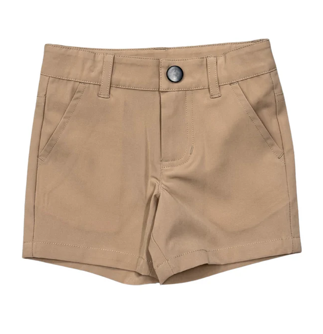 Boys Dressy Khaki Shorts