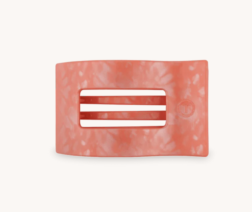 Dreamsicle Small Flat Rectangle Hair Clip