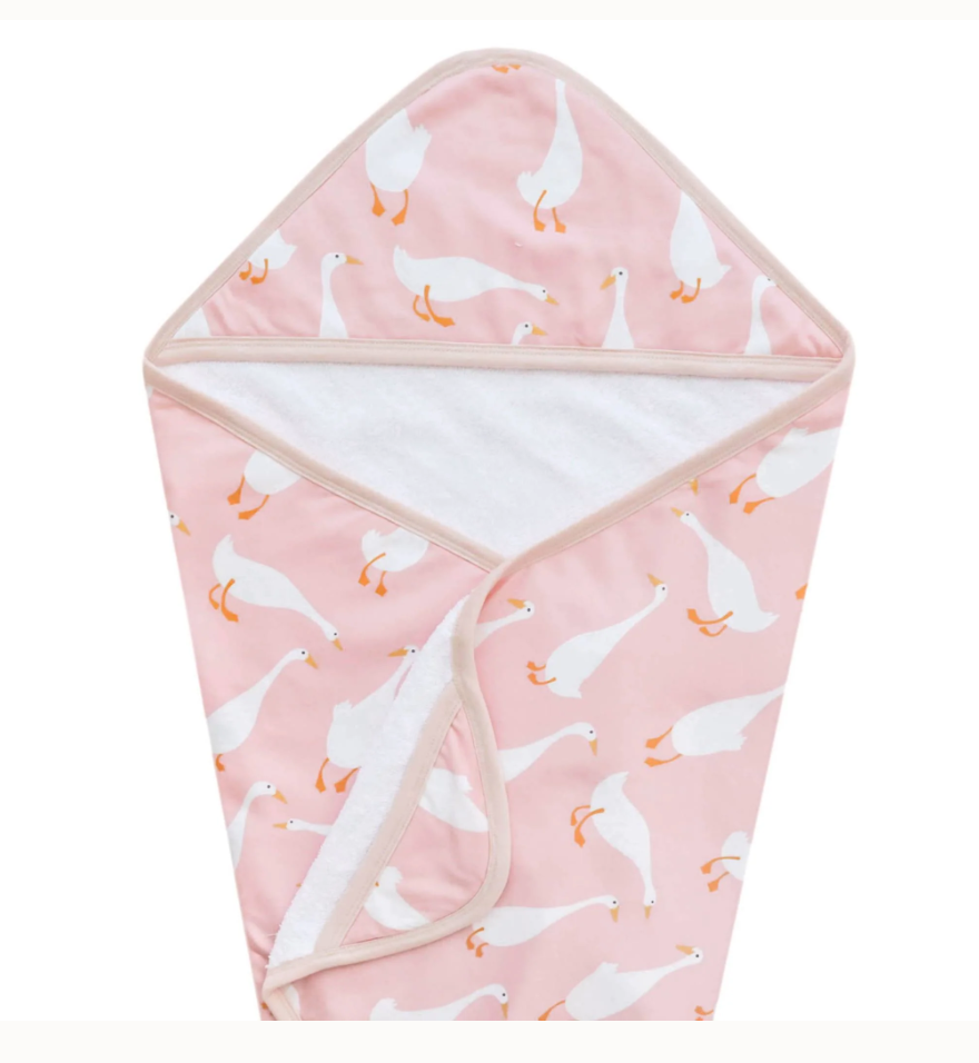 Goosie Copper Pearl Baby Hooded Towel
