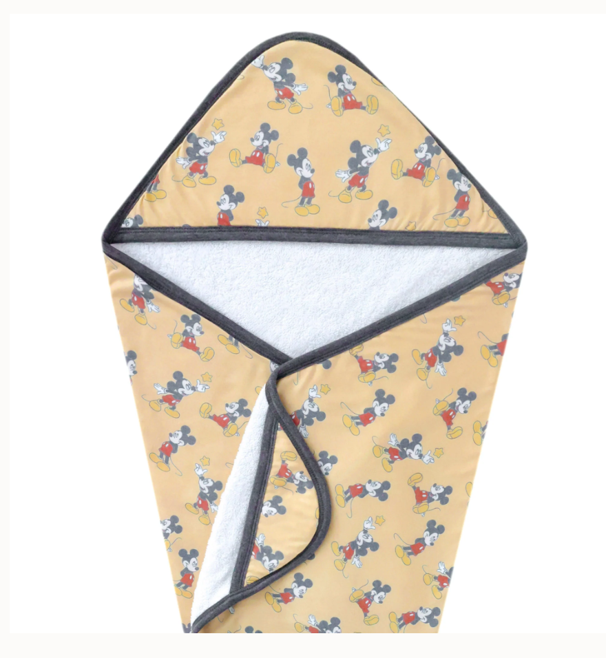 Mickey Mouse Copper Pearl Hooded Towel