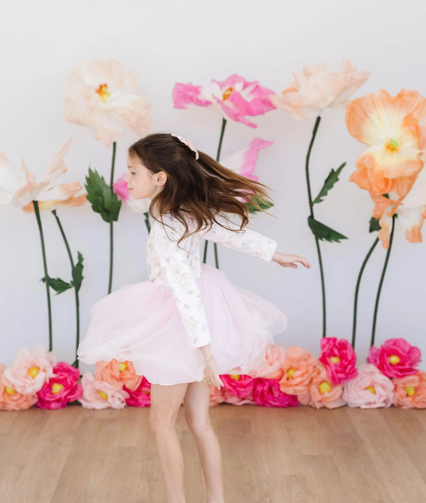 Bunny Bliss LS TuTu Dress