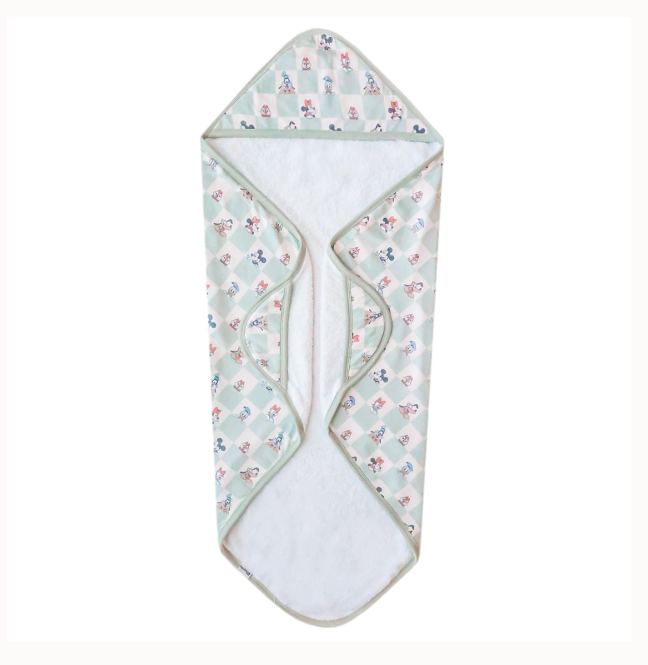 Mickey Mouse Friends Copper Pearl Hooded Towel