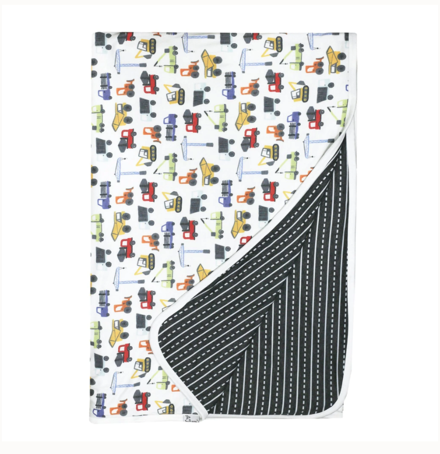 Jumbo Three Layer Quilt Reversible Diesel