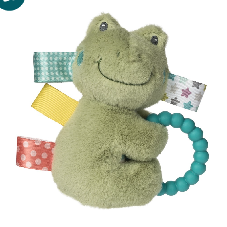 Peppers Frog Teether Rattle
