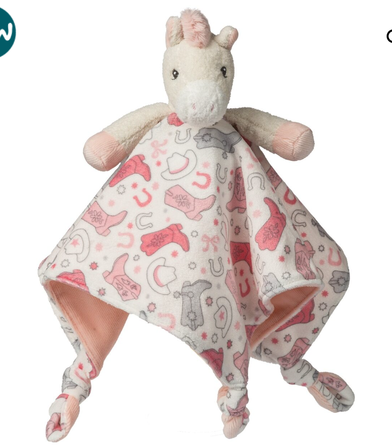 Giddy Up Pony Character Blanket Pink