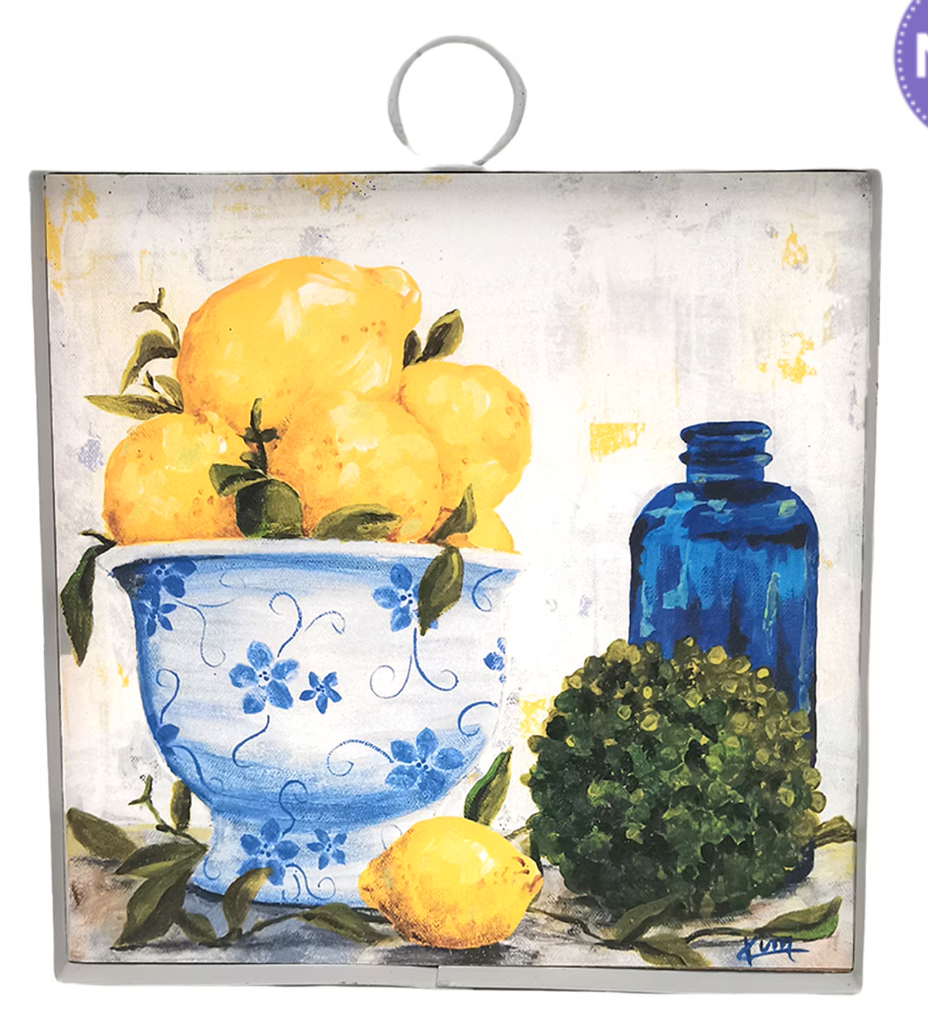 Mini Cross Lemon Time