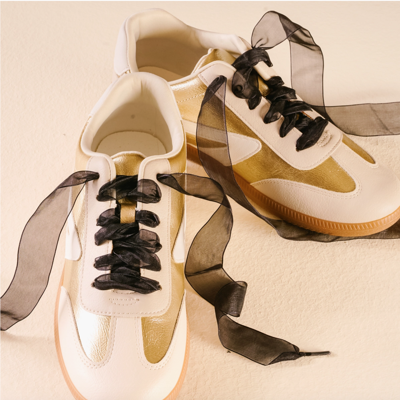 Step It Up Sheer Black Shoe Laces