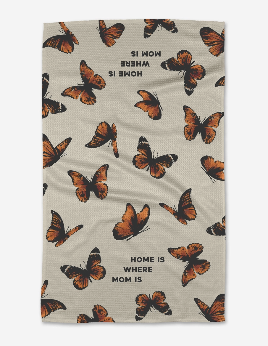 Love U Mom Kitchen Tea Towel