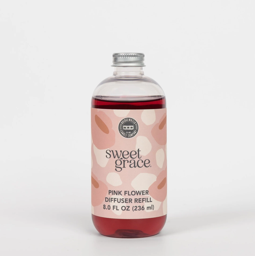 Pink Flower Diffuser Oil Refill 8oz