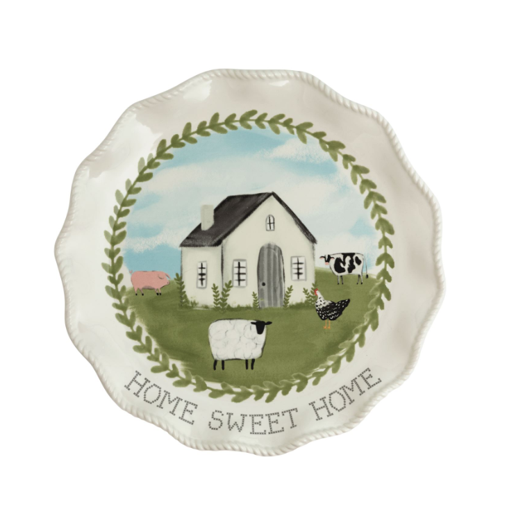 Farm Home Sweet Home Platter