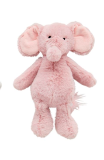 Effie The Elephant Plush Rattle Pal