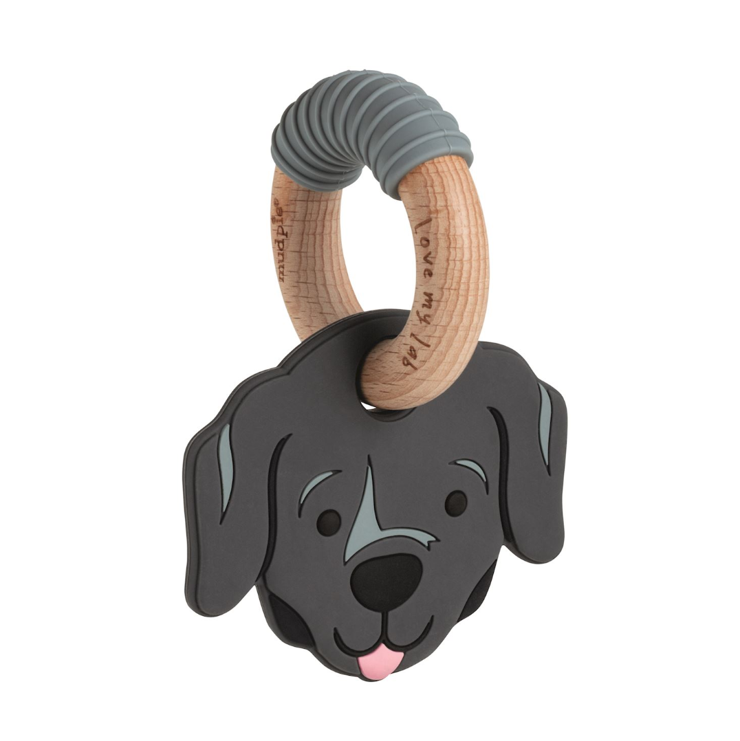 Black Lab Dog Teether