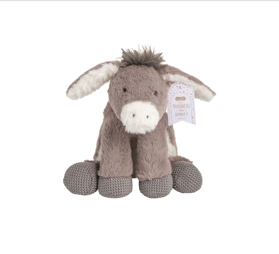 Thaddeus The Donkey Plush Pal