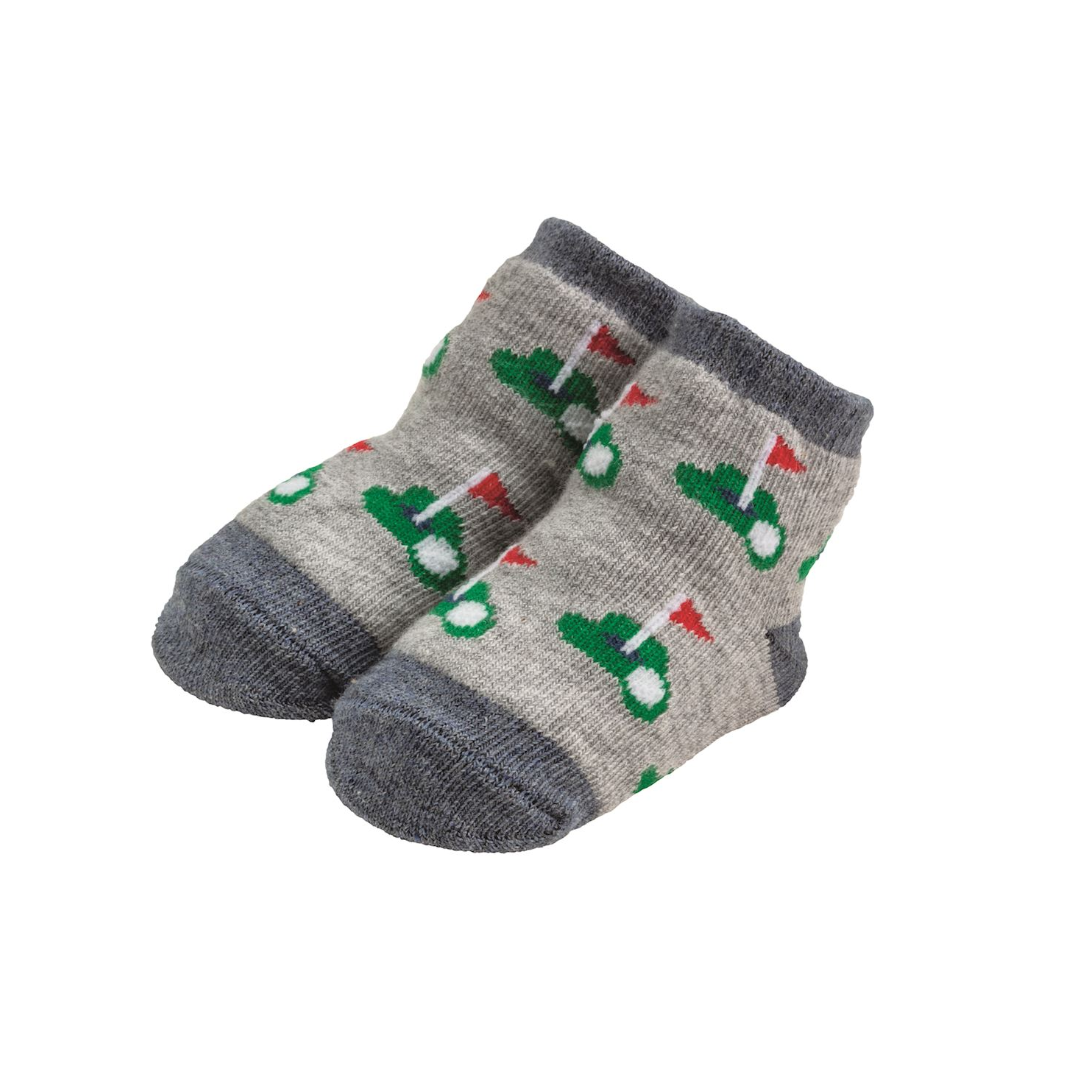 Baby Golf Print Socks