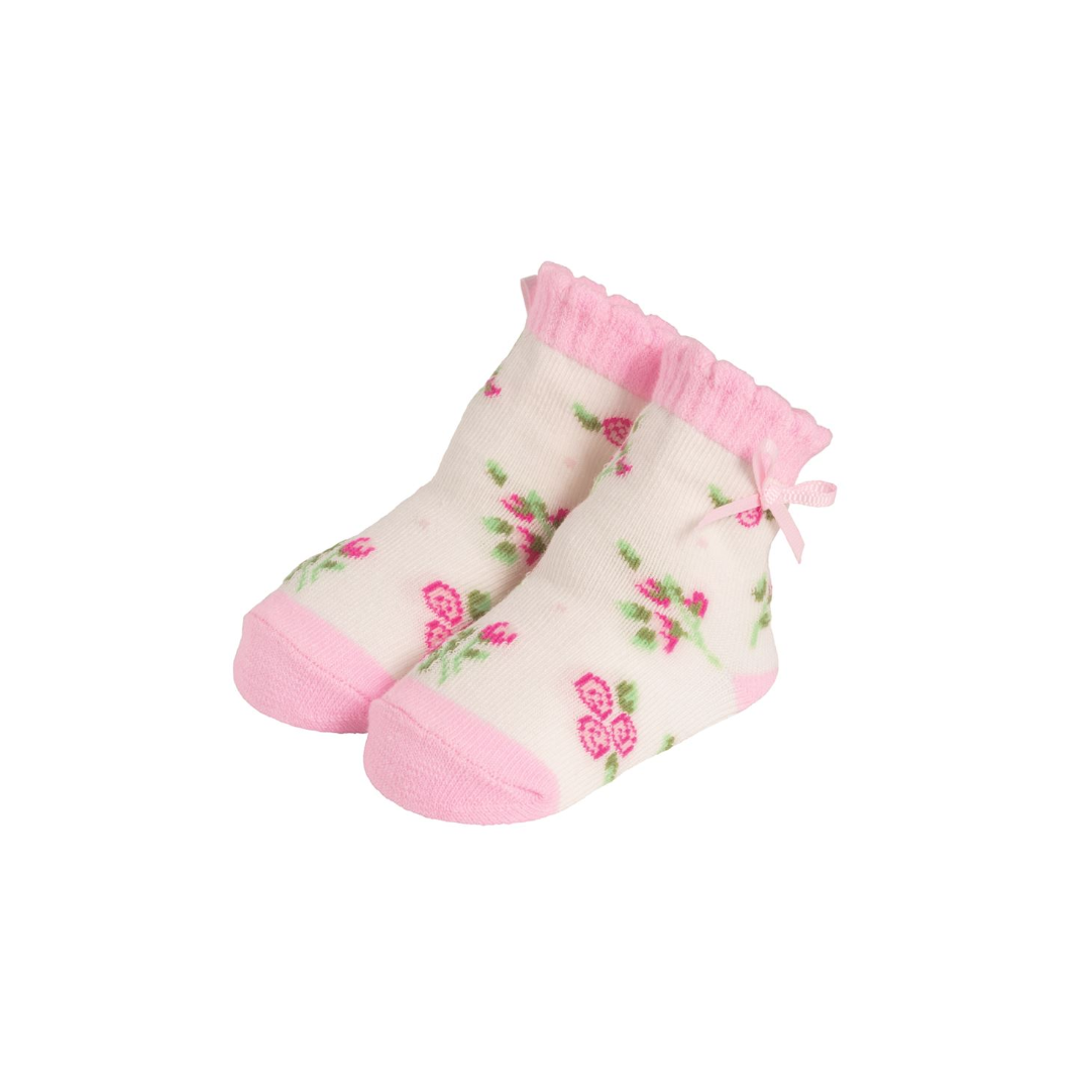 Baby Rose Print Socks
