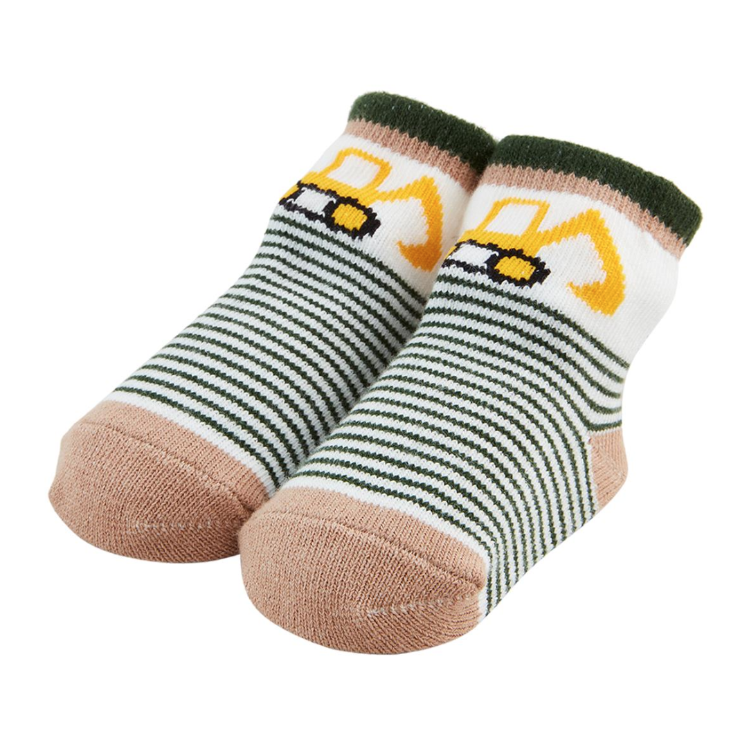 Baby Excavator Socks