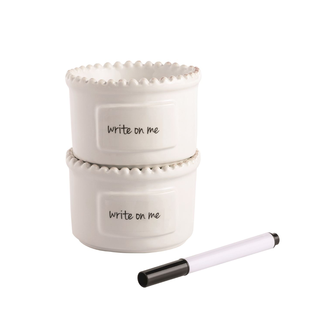 Dot Personalize Ramekin Set