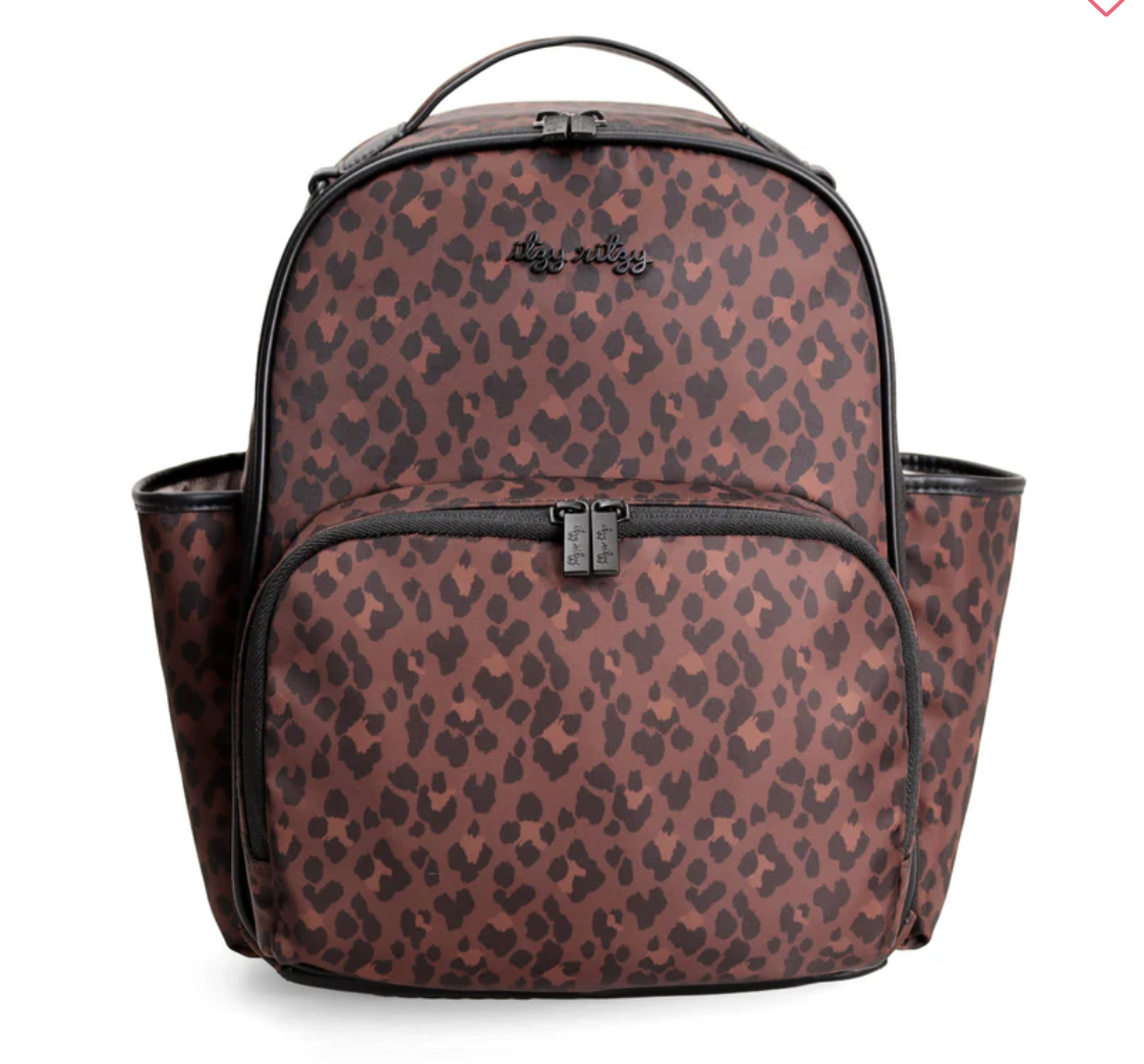 Itzy Mini Plus Leopard Diaper Bag