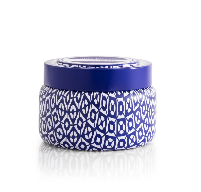 Havana Vanilla Signature Blue printed Travel Tin