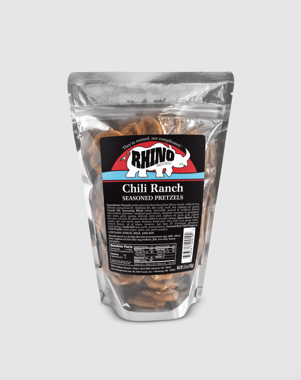 Chili Ranch Pretzels