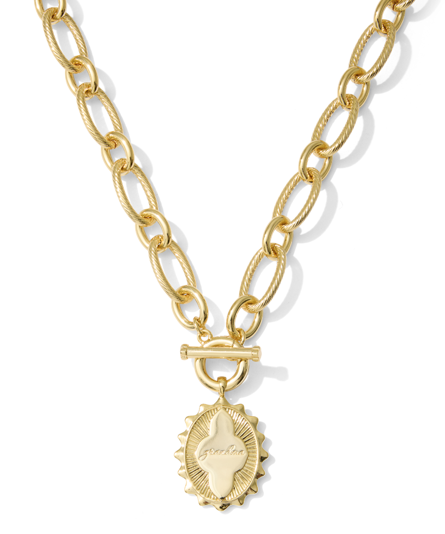 Grandma Link Chain Gold Necklace