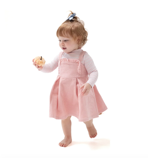 Ruffle Jumper with Diaper Cover Veiled Pink